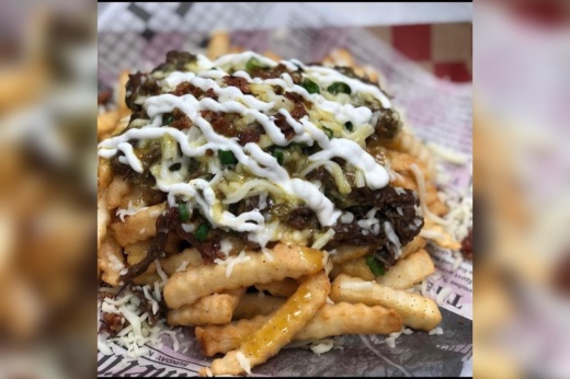The Middle Chamber's menu features creative soul food dishes, like loaded oxtail fries. (Courtesy The Middle Chamber)