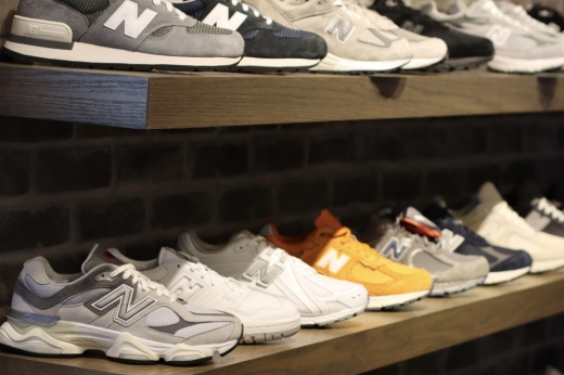 James and Lisa Liberis' family-owned and operated New Balance stores offer a variety of footwear styles as well as athletic apparel.