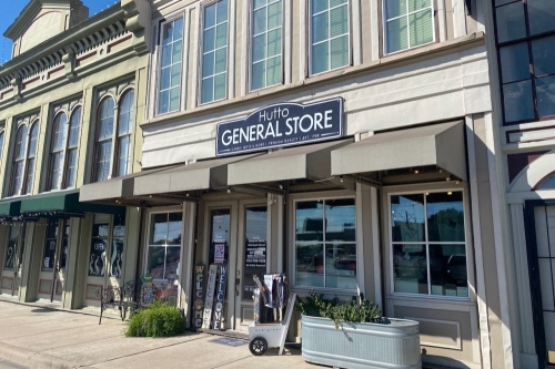 Photo of Hutto General Store with a shiny new sign