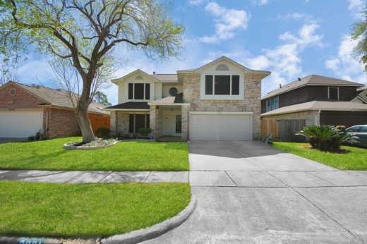 A house located at Village Park Drive. (Courtesy Houston Association of Realtors)