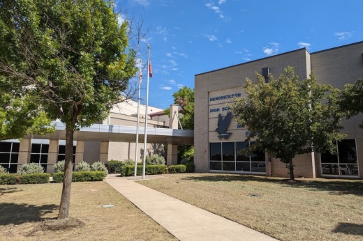 exterior of high school