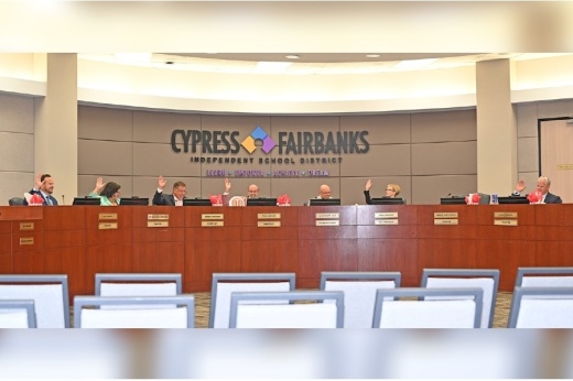 The tax rate for 2022-23 was approved unanimously by the Cy-Fair ISD board of trustees Oct. 10. (Courtesy Cy-Fair ISD)