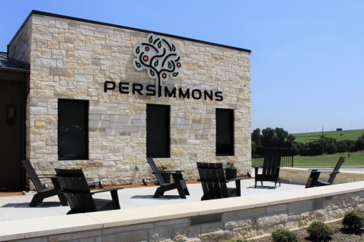 exterior of restaurant with chairs