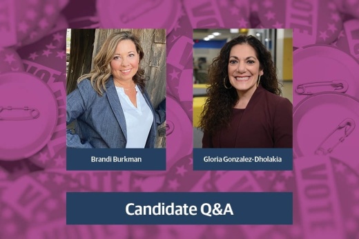 Incumbent Gloria Gonzales-Dholakia drew one challenger, Brandi Burkman, in the race for Leander ISD board of trustees Place 2. 