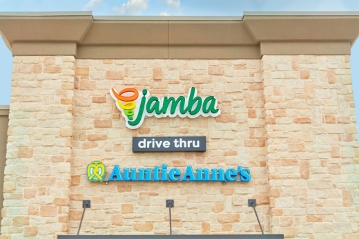 Both Leander and Cedar Park will be getting dual-brand locations of Jamba and Auntie Anne's with full menus for both establishments. (Courtesy Jamba)