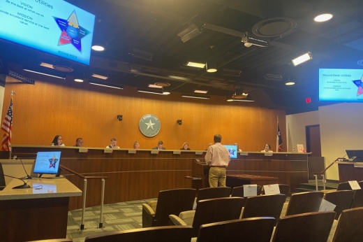 Round Rock officials approved a $1.08 rate increase for residential solid waste pickup as well as a one-time fuel recovery payment of $79,765 during an Oct. 13 council meeting. (Brooke Sjoberg/Community Impact)