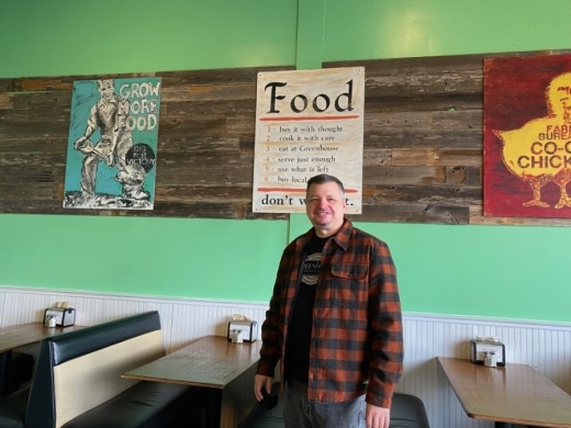 Owner Rob Snow said the restaurant will continue food trailer operations at Black Sparrow Music Parlor, 113 W. Second St., Taylor. (Brooke Sjoberg/Community Impact)
