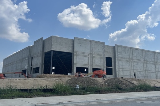 The second phase of Whisper 35 by Grey Star Real Estate Partners will be completed in late 2023. (Zara Flores/Community Impact)