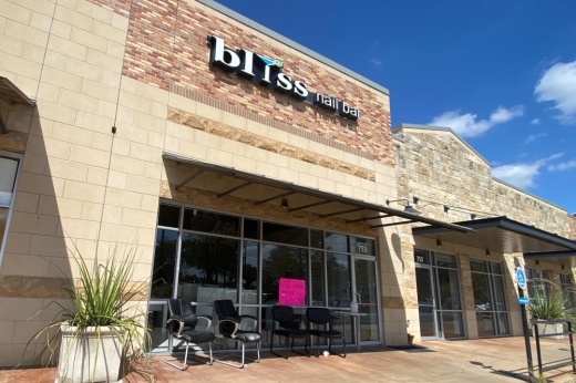 Bliss Nail Bar relocated from 3107 N. I-35, Ste. 753, to a larger space at 3107 N. I-35, Ste. 790, in early October. (Brooke Sjoberg/Community Impact)