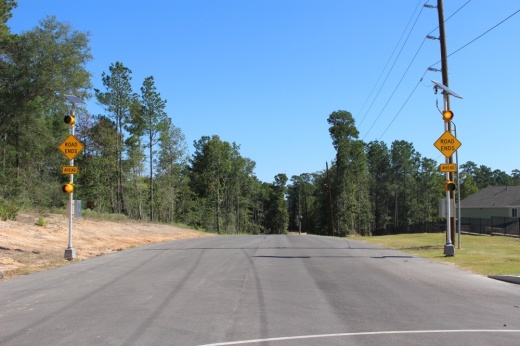 Recommendations in the Precinct 2 mobility study include extending Old Conroe Road from where it dead ends north of FM 1488. (Peyton MacKenzie/Community Impact Newspaper)