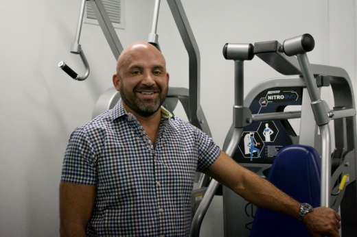 Guy Gonzales said Utopia Food + Fitness's mission is to "improve people’s lives through health and fitness." (Hannah Johnson/Community Impact)