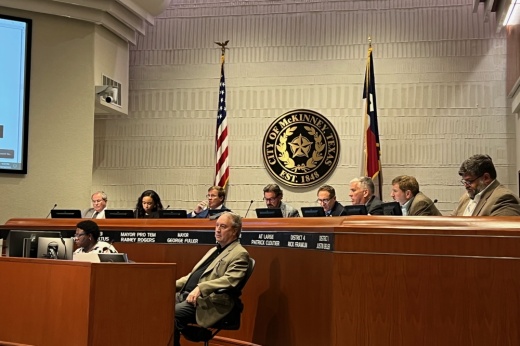 McKinney City Council unanimously approved contract and budget amendments related to the construction of the new City Hall at its Oct. 18 meeting. (Shelbie Hamilton/Community Impact)