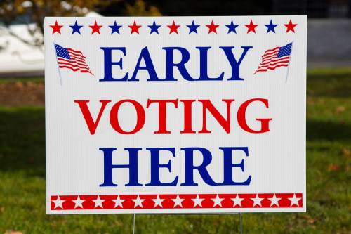 Early voting begins on Oct. 24 at select polling locations. (Courtesy Adobe Stock)