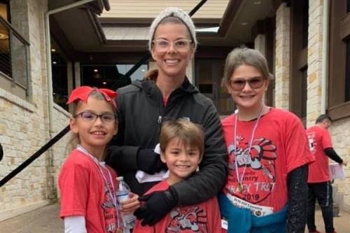 The event drew its biggest crowd yet in 2021 with nearly 2,000 runners. (Courtesy Lake Travis Education Foundation)