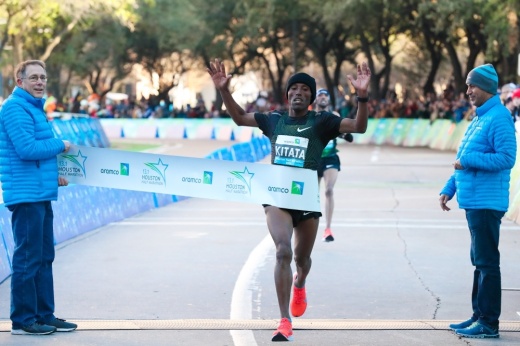 West University confirmed support for the Chevron Houston Marathon. (Courtesy Victah Sailer/Chevron Marathon)