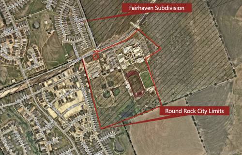 The Georgetown City Council approved the first reading regarding the rezoning of the Gateway College Preparatory School site to allow expansion. (Courtesy city of Georgetown)