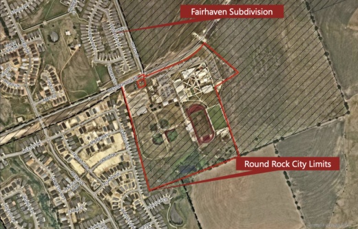 The Georgetown City Council approved the first reading regarding the rezoning of the Gateway College Preparatory School site to allow expansion. (Courtesy city of Georgetown)