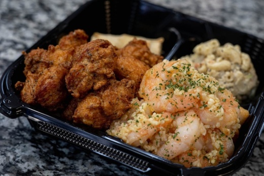 Aloha Chicken and Shrimp.
