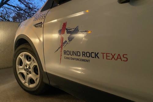 Following a supply-chain-driven delay of electrical vehicles approved for purchase in February, Round Rock City Council approved a purchase agreement for conventional gas-powered vehicles Nov. 3. (Brooke Sjoberg/Community Impact)