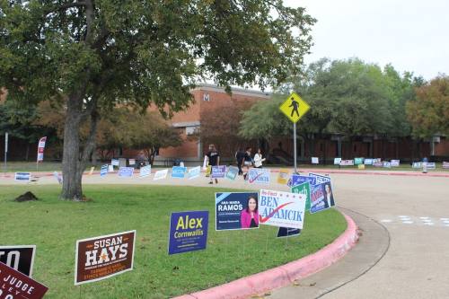 Voting was open for the November 2022 elections Nov. 8 at Richland Campus-Dallas College. (Rebecca Heliot/Community Impact)