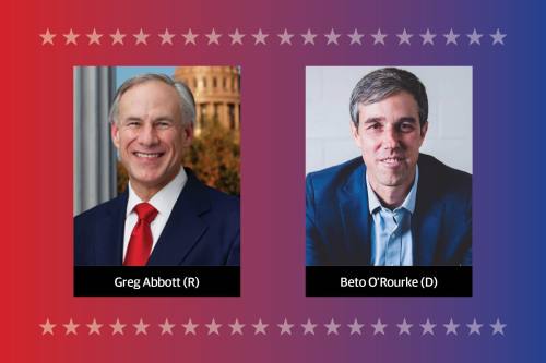Texas Gov. Greg Abbott and Democratic candidate Beto O'Rourke