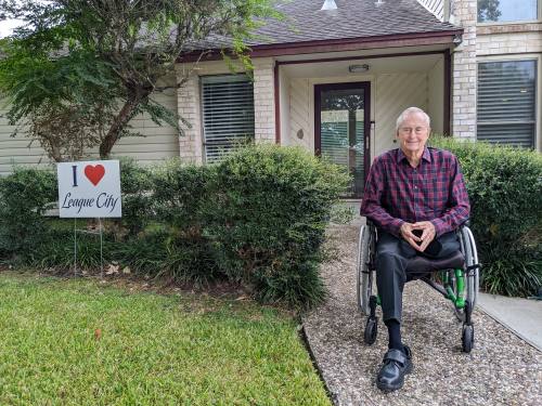 Born in Jacksonville, Florida, in December 1949 and raised in Houston, Hallisey moved to League City in 1972. (Jake Magee/Community Impact)