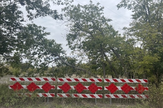 A new mixed-use development between Marketplace Avenue and North Burleson Street in Kyle could be coming soon. (Zara Flores/Community Impact)