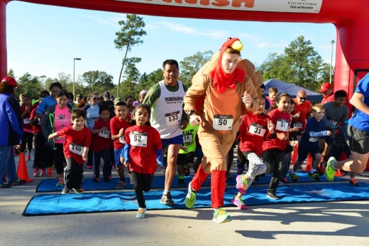 The city of Conroe hosts its Turkey Trot this weekend. (Courtesy city of Conroe)