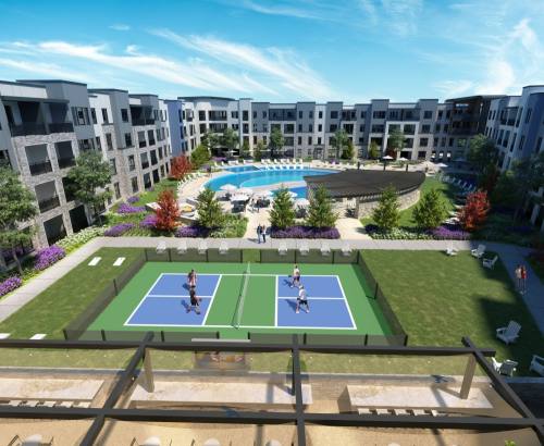 A new apartment complex called The Verge is set to start leasing in February in Kyle. (Courtesy Kalterra Capital Partners)