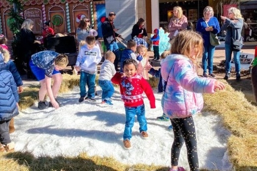 The Lights at Legacy Pre-Party will include photos with Santa Claus, a 10-foot ice slide and more. (Courtesy The Shops at Legacy North)