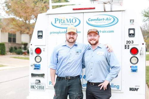 Comfort Air Engineering & Primo Plumbing's expansion to San Marcos will offer residential plumbing, cooling and heating services as well as maintenance, repairs, and backflow testing. (Comfort Air Engineering & Primo Plumbing)