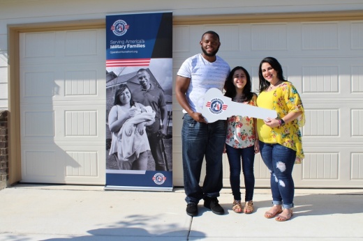 Operation Homefront's Transitional Homes for Veterans program enables veterans and their families to occupy a single-family home rent-free for up to three years while preparing for homeownership. (Courtesy Operation Homefront)