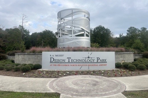 VGXI celebrated its relocation to the Deison Technology Park in October. (Peyton MacKenzie/Community Impact)