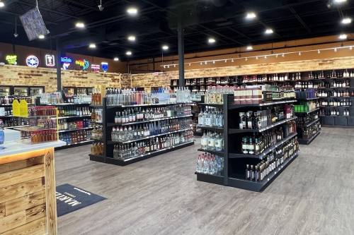 Cheers Liquor Beer & Wine opened its Lewisville location Nov. 11. (Destine Gibson/Community Impact)