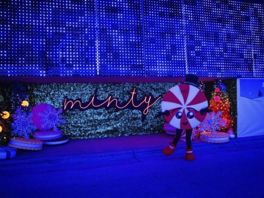 Participants at the Peppermint Parkway will get the opportunity to see Minty, the event mascot. (Courtesy Circuit of the Americas)