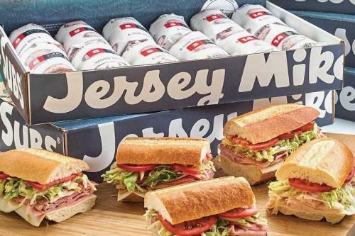 Jersey Mike's serves custom-made sub sandwiches with an assortment of toppings and ingredients. (Courtesy Jersey Mike's)