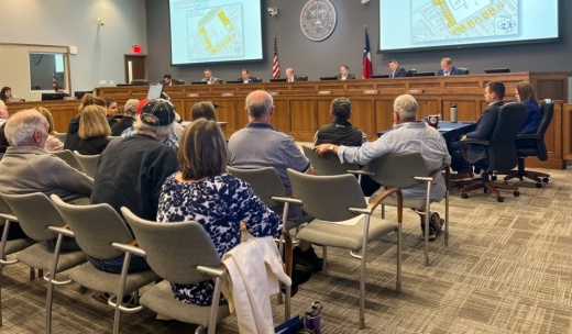 The New Braunfels City Council held a regular meeting Nov. 28 to discuss multiple items on the agenda, including an ordinance to install an all-way stop at the intersection of Pahmeyer Road and Rain Dance. (Sierra Martin/Community Impact)