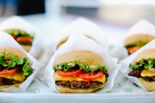 Shake Shack burgers.