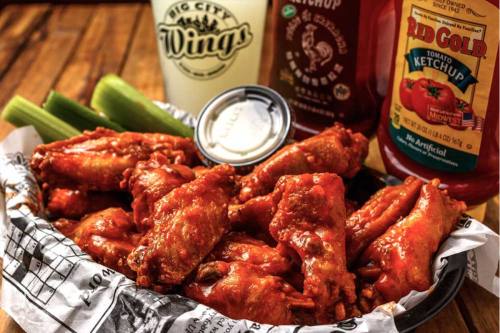Big City Wings will open its second Katy-area location at the top of 2023, officials said. (Courtesy Big City Wings)