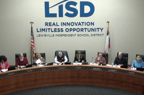The Lewisville ISD board of trustees approved two budget amendments. (Courtesy Lewisville ISD)