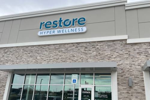 Restore Hyper Wellness opened in north McKinney on Nov. 29. (Shelbie Hamilton/Community Impact)