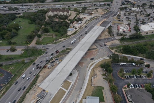 The city of Round Rock announced Dec. 15 that the Texas Department of Transportation opened the eastbound overpass on RM 620 to traffic. (Courtesy city of Round Rock)