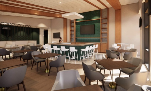 FGM Architects continue to work through the project's design details, but Jersey Village officials included a few interior renderings in the Dec. 19 meeting packet. (Rendering courtesy FGM Architects)