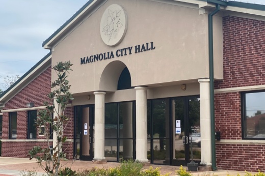 At its Dec. 21 special meeting, the Magnolia City Council approved an ordinance enacting a temporary development moratorium for 120 days. (Lizzy Spangler/Community Impact)