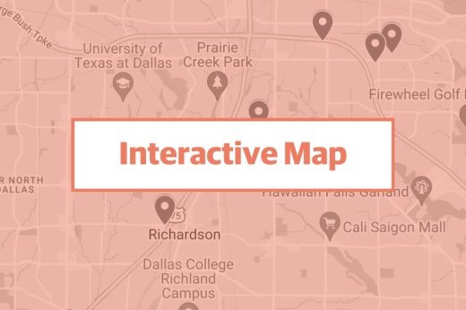The following projects have been filed in the last two weeks through the Texas Department of Licensing and Regulation. The following information may be subject to change. (Map courtesy of Google Maps)