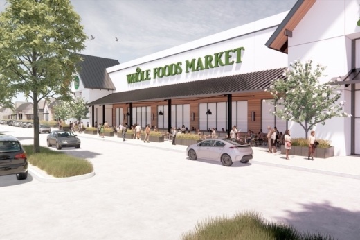 Rendering of Whole Foods market