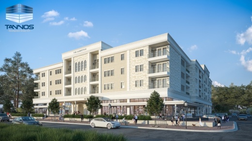The Albritton is expected to be completed in 2024. (Rendering courtesy Tannos Development Group)