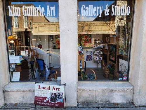 The gallery and studio has re-opened after closing due to damages from an Aug. 15 fire. (Courtesy Kim Guthrie)
