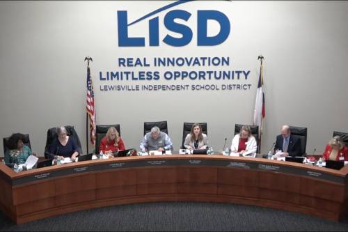 Lewisville ISD board of trustees approved a new course for high school students Jan. 9. (Courtesy Lewisville ISD)