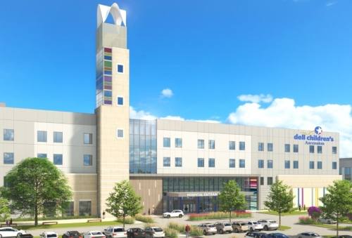 rendering of new hospital 